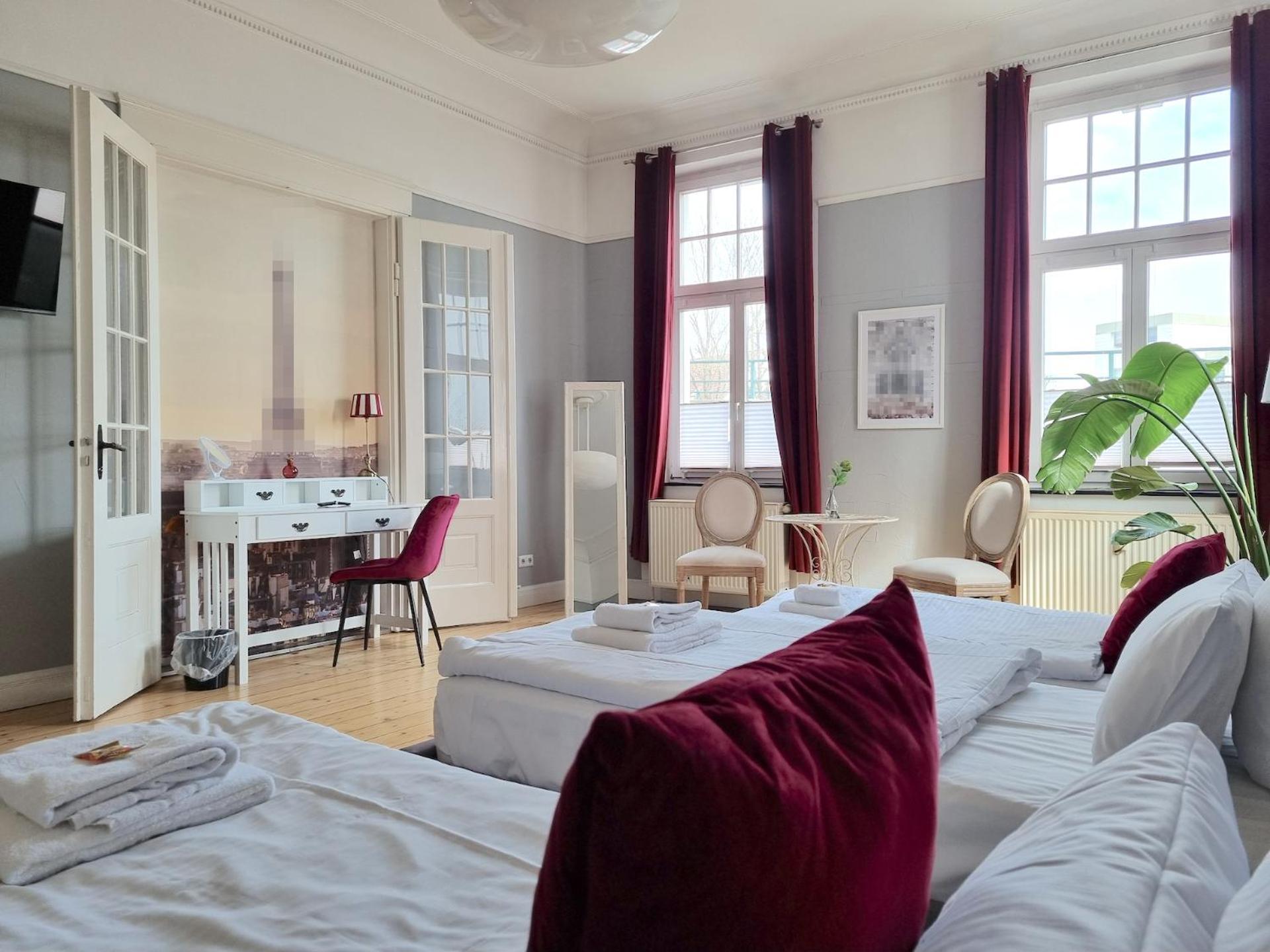 Charysma - Jugendstil Trifft Moderne, Schlafzimmer Mit Smart-tv, Tischfussball, Darts, Parkplatz Apartment *